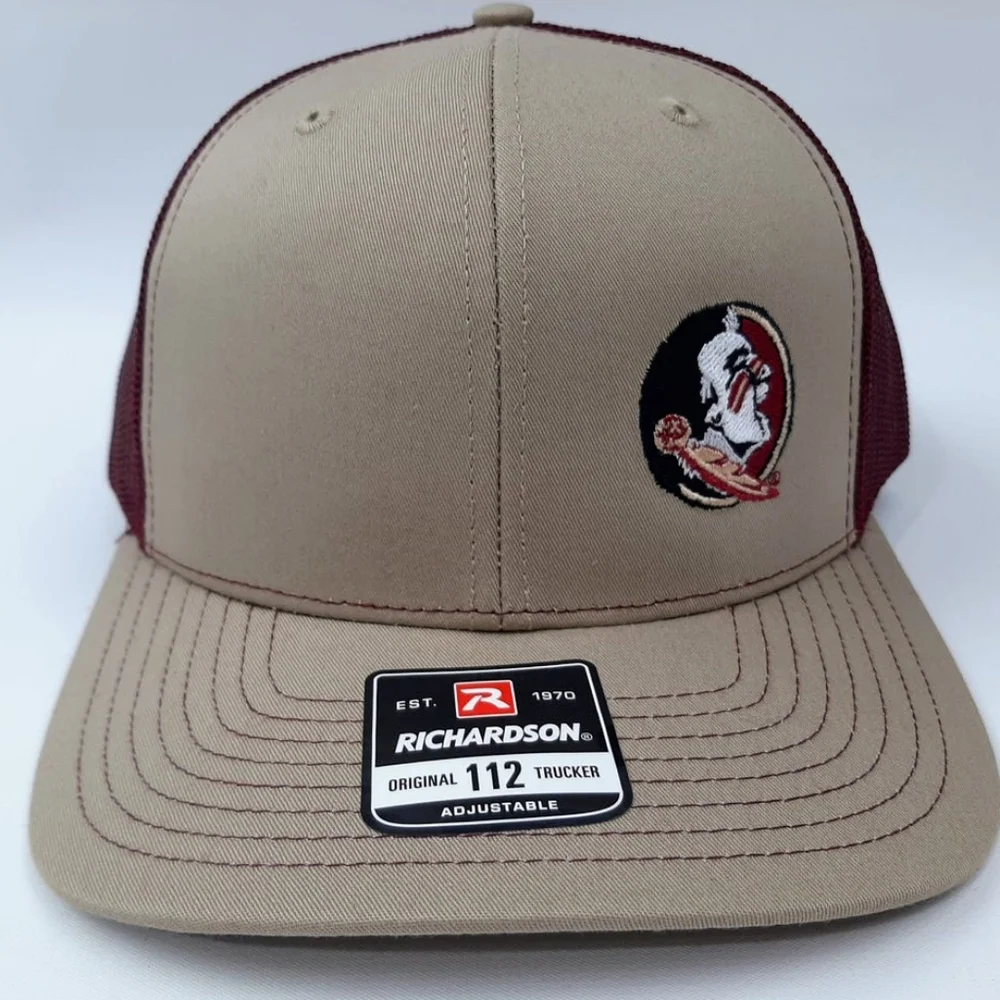 FSU Florida State Seminoles Richardson 112 Low Profile Snapback Mesh Baseball Tr